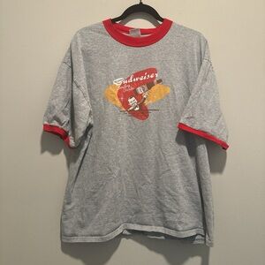 Vintage Budweiser Graphic Tee - Size XL